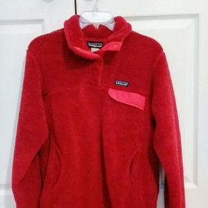 Red Patagonia Pullover